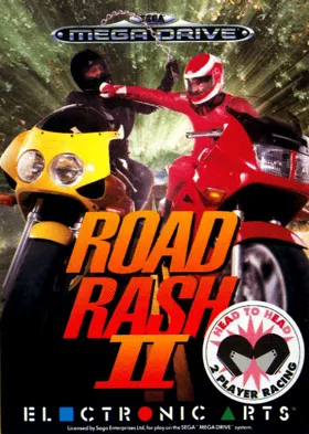 Road Rash II (Japan) box cover front